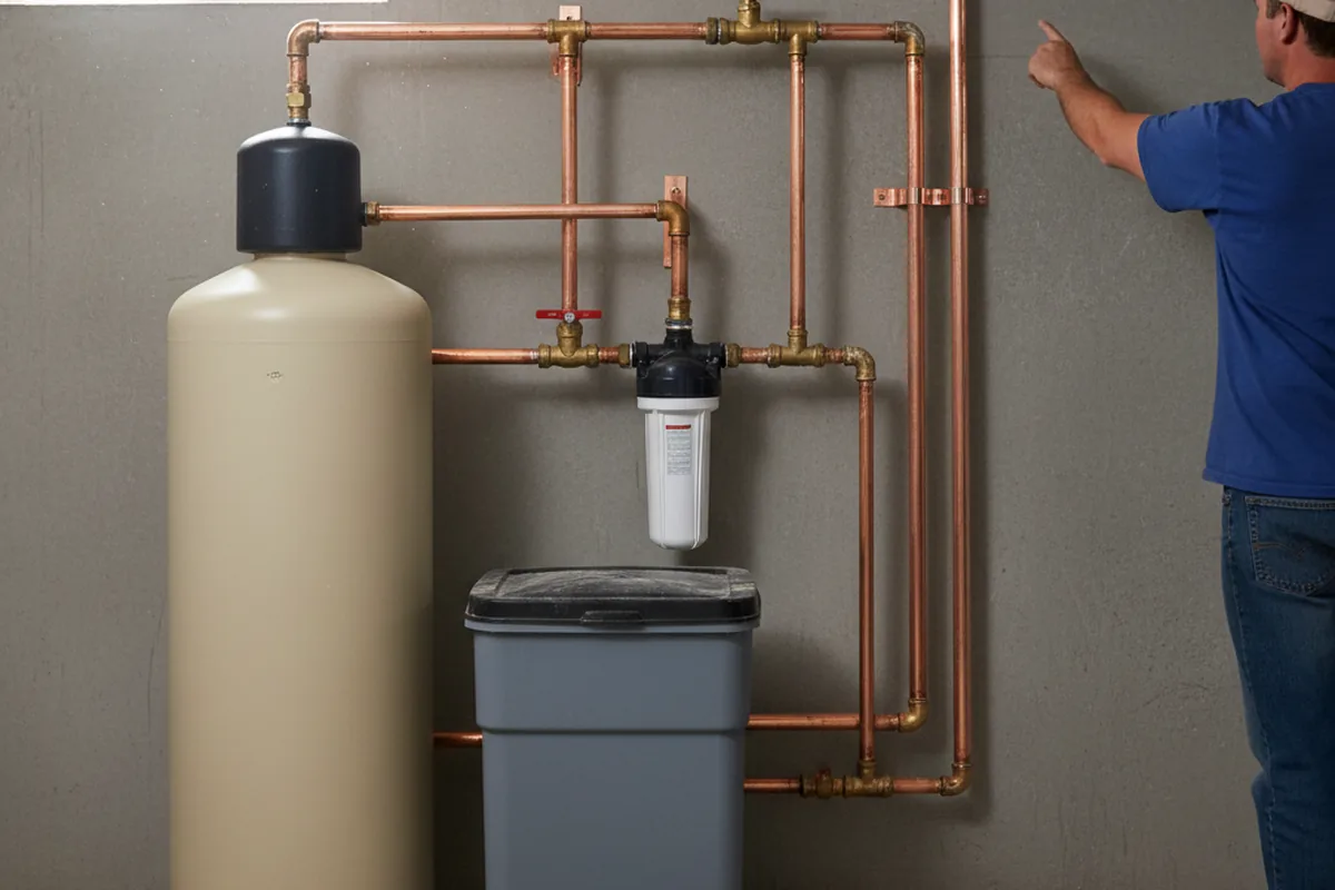 Whole-house water treatment system installed in Coeymans